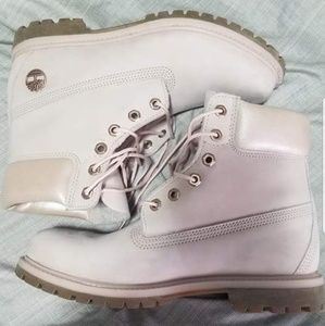 Light Pink Timberlands